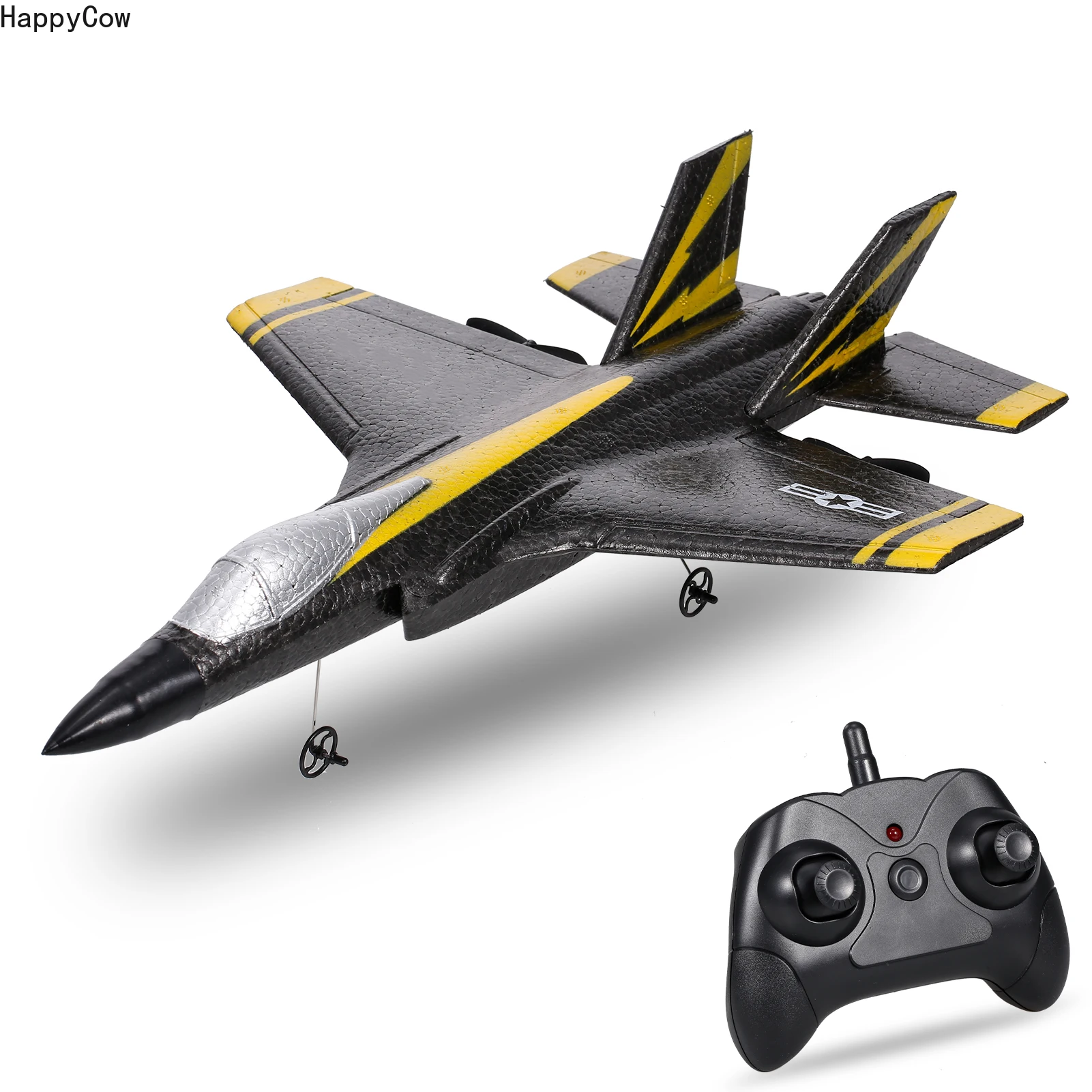 

HappyCow FX635 RC Airplane RCAircraft 2.4Ghz Remote Control Foam Glider Wireless Fixed Wing Air Plane Toys for Kids Adult Cheap