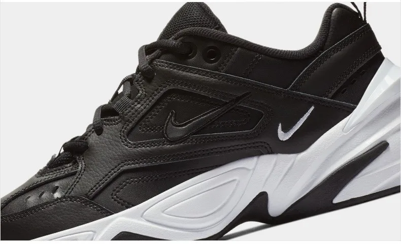 Оригинальные подлинные кроссовки для бега Nike M2K TEKNO, дышащие Нескользящие кроссовки унисекс# AO3108, новое поступление