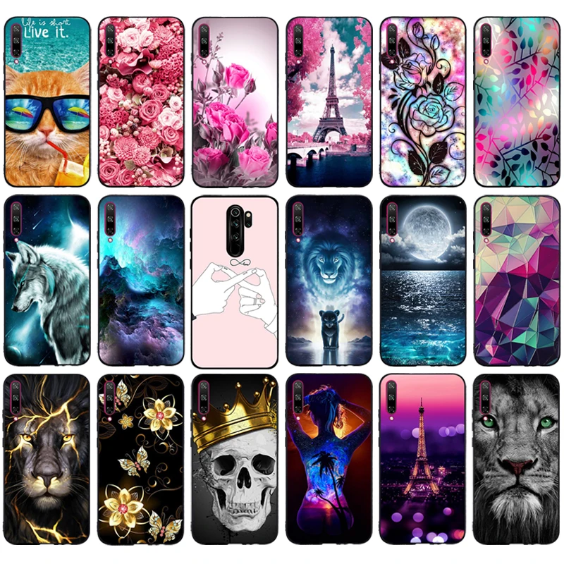 Силиконовый чехол для Huawei Honor Play 3 6 39 дюйма мягкая задняя крышка телефона из ТПУ