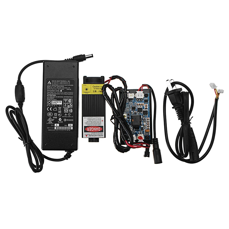 

450nm 5W Laser Engraving Machine Module Blue Light With TTL Modulation For Wood Router CNC Laser