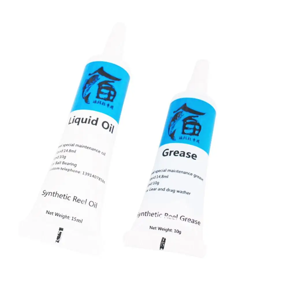 

2PCS Metal Sprocket Bearing Lubrication Maintenance Grease Fishing Reel Special Lubricant Fishing Supplies Lubricanting Grease