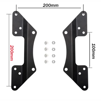 

DL-AD900 VESA Extension bar Adapter 100x100 to 200x200mm 200X100MM monitor extend support clamp mount bracket