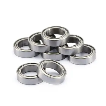 

Hot 8PCS 11*5*4mm/15*10*4mm Metal Rolling Bearing Oil Bearing for 1/10 RC Car Buggy Truck Hop-up Parts Accessories