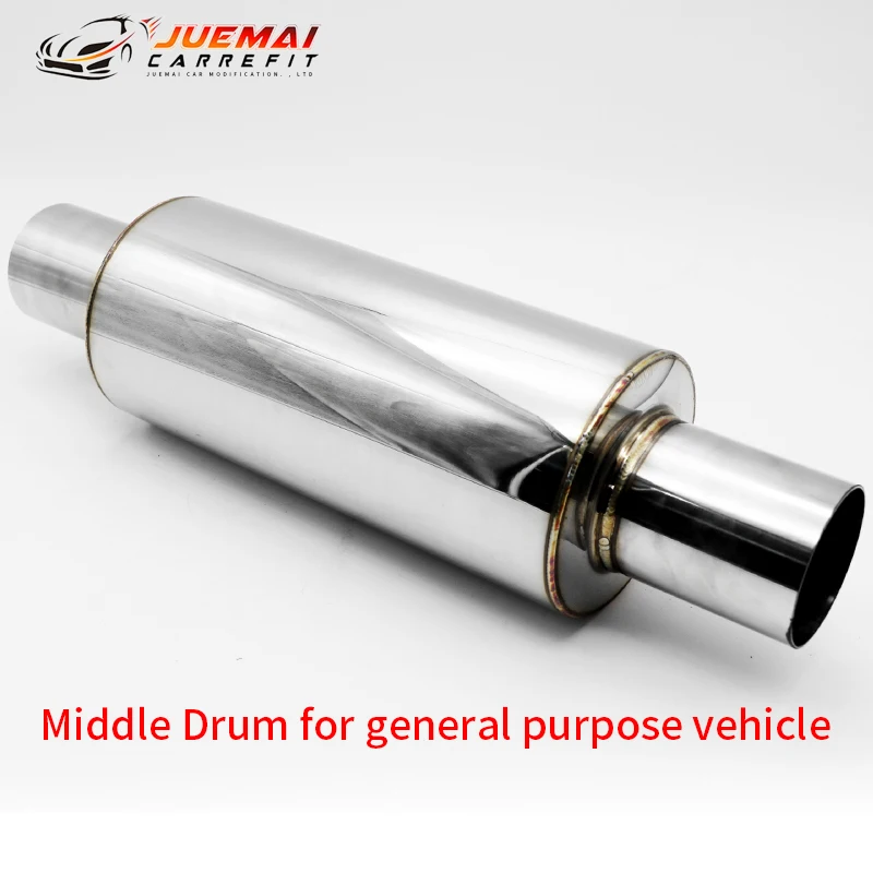 Juemai Car Automobile Parts Exhaust Muffler Silencer Pipe Modification