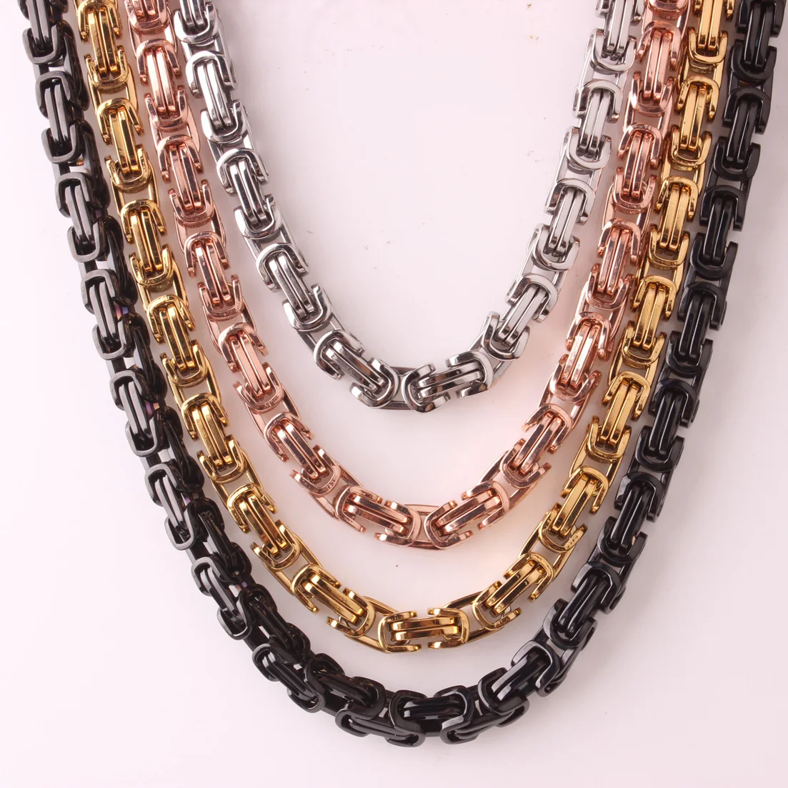 Мужская цепочка из нержавеющей стали 8 мм|Цепочки| |