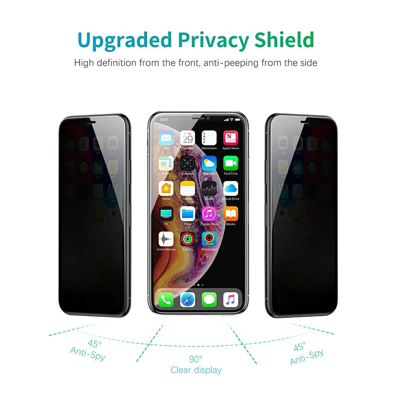 Новинка 2 шт. защита для экрана из закаленного стекла iPhone 11 Pro Max DOM668|Защитные