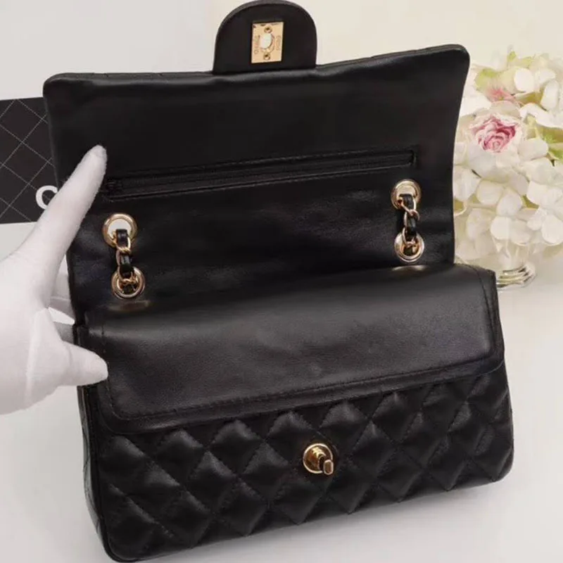 

2019 High-quality luxurious Women Cbag sheep Leather Chain Mobile Phone Women Make Up Shoulder Bags Luxury Handbags Women Bags