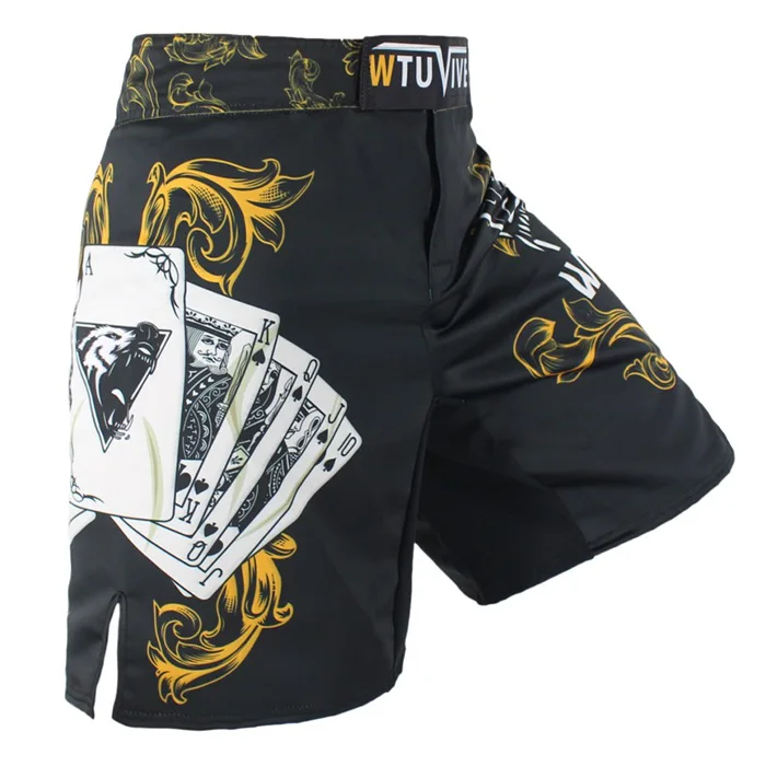 UFC BJJ ММА дышащие спортивные фитнес-шорты персональные PK Муай Тай кулак повседневные беговые бои дешевые шорты WWF боксерские шорты