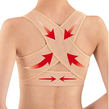 

Back Support Back Shoulder Support Brace Invisible Body Shaper Corset Women Posture Bra Belt Posture Correction Back Support