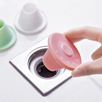 

bathroom downcomer drain plug toilet sewer drain odor pest silicone seal smeller cover