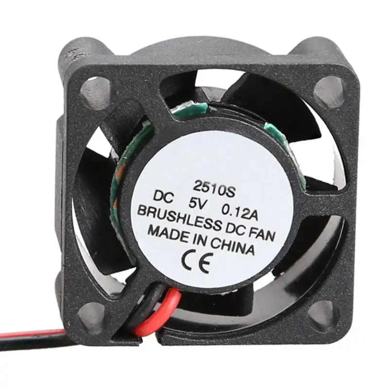 2510S 5V кулер безщеточный вентилятор постоянного тока 25*10 мм Мини радиатор