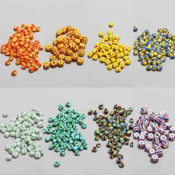 

5g Mini Colour, Color, Interest, Irregular Stripe Glass Bead DIY Handmade Jewelry Earrings Accessory Material