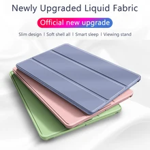 PU Leather Silicone Case For iPad 9.7 Air 2 3 Mini 4 5 Funda For iPad Pro 11 9.7 10.2