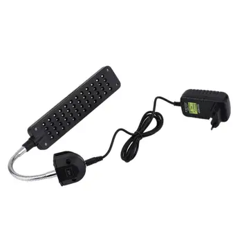 

48 LED DC 12V 3W 2 Mode Plastic Aquarium Fish Light Plant Grow Clip-on Lamp Adjustable Arm Energy Saving Light