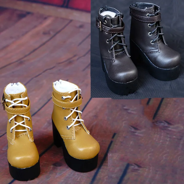 

Кожаные ботинки на высоком каблуке для шарнирных кукол, аксессуары для кукол BJD DD SD13, в комплект не входят кукла и другие аксессуары A0557, масштаб 1/4, 1/3