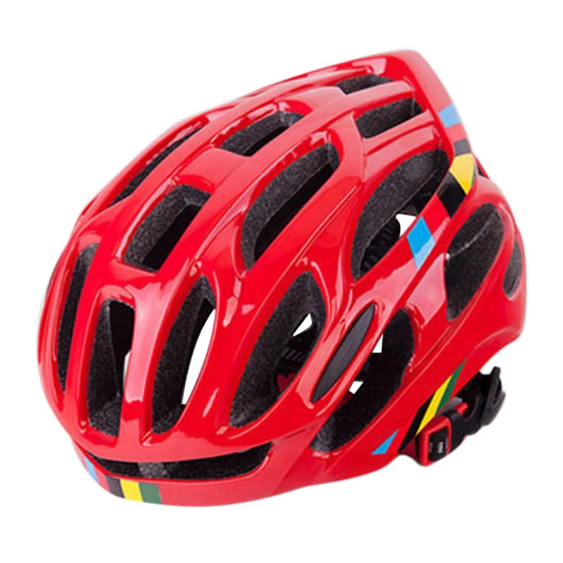 Велосипедный шлем Superlight дорожный велосипедный шлем дышащий Mtb Горный Велоспорт Шлемы - Цвет: Red