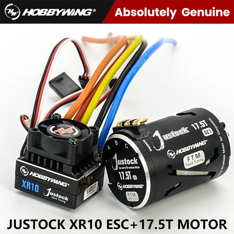 Hobbywing Xerun XR10 Justock 60A сенсорный Бесщеточный Регулятор скорости ESC для 1/10 1/12