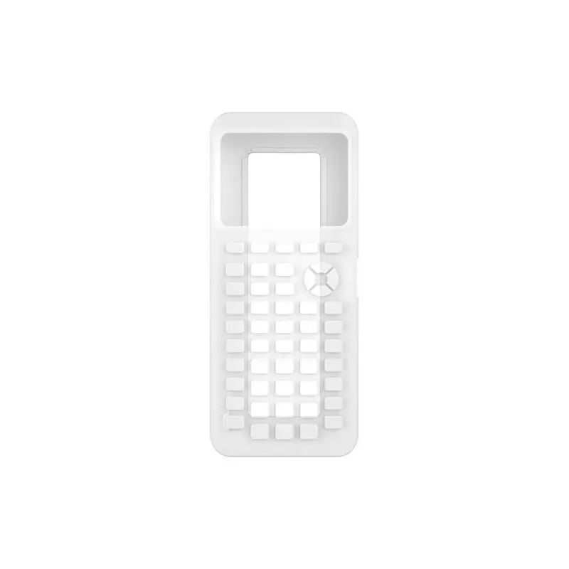 Силиконовый защитный чехол для Texas Instruments TI-84 Plus CE Calculator - Цвет: Слоновая кость