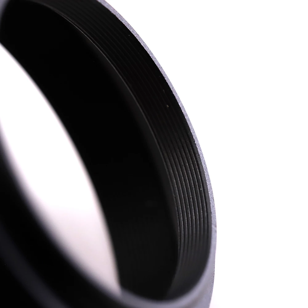 Obiettivo Tazza Nikon Paraluce (Copriobiettivo) In Metallo Nero Per Obiettivo 55 Mm - Compatibile Con Fotocamere DSLR, Protezione Parasole Obiettivo - Foto 4