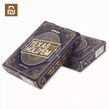 

YouPin Poker Game Playing Cards With Bronzing Process Poker Set Plastic Durable Games Play Cards Poker For Smart Home Use