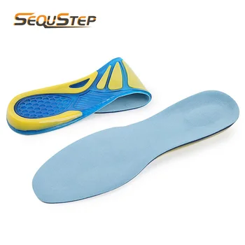 

Thick Insole Shock Absorption Sports Insole Unisex Spring Summer Running Non-Slip Anti-Pain Full Pad Sweat-Absorbent Insole