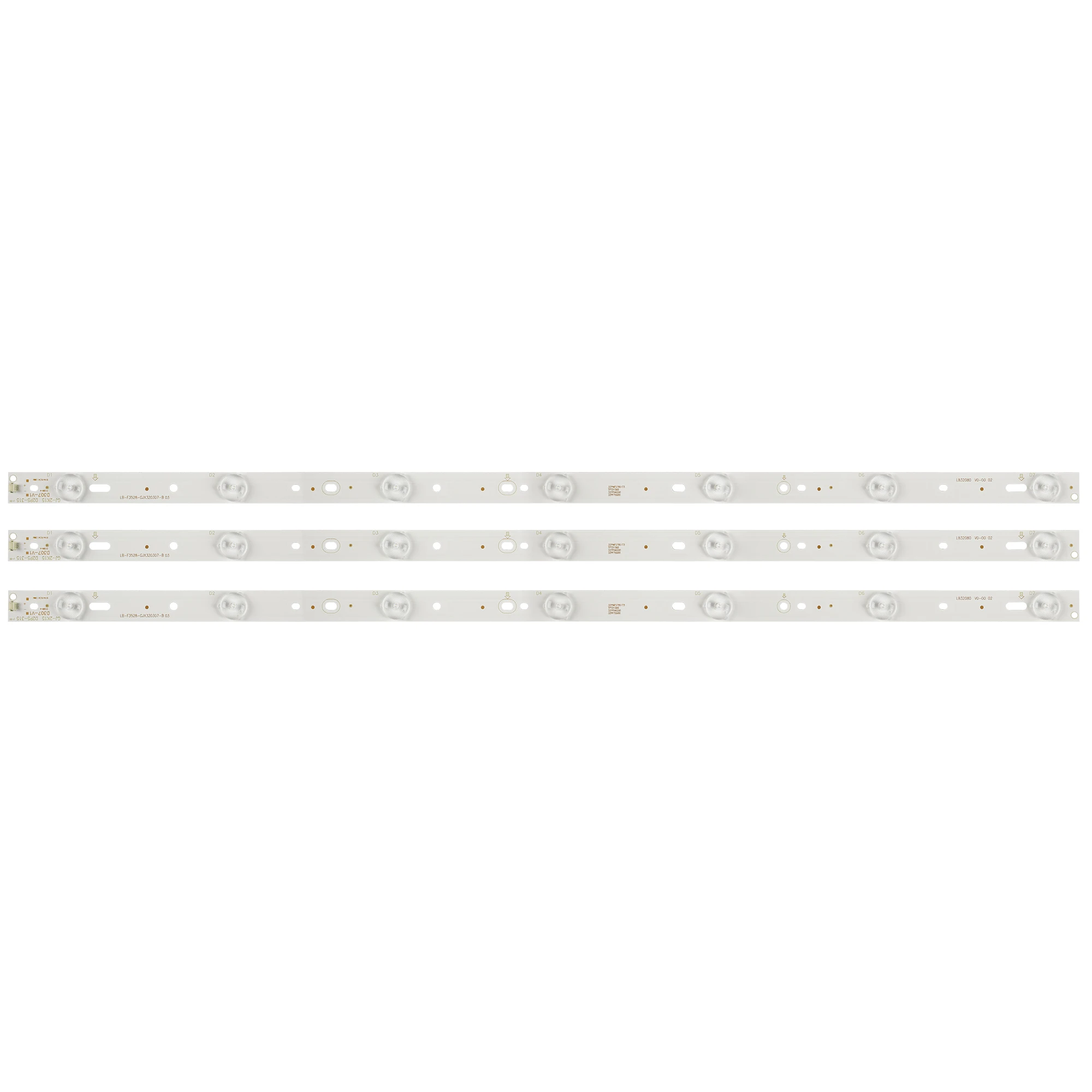 Светодиодная лента для подсветки телевизора PHILIPS 7 ламп Sony 32 '' 32pft550 1/60 LB32080 E465853