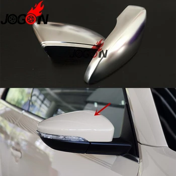 

For VW Jetta MK6 Passat CC B7 Scirocco Beetle A5 Car Side Rearview Replace Mirror Cover Trim ABS Chrome
