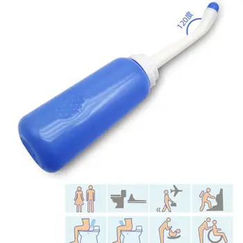 

500ml Handheld Toilet Bidet Sprayer Household Personal Clean Washer Bottle Home Travel Hygiene Cleaner Bidet