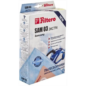 

Set of dust collectors Filtero SAM 03 (4) EXTRA Anti-Allergen