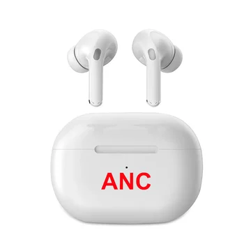 Auriculares ANC con Bluetooth 5,0, auriculares inalámbricos con carga a prueba de agua IPX4 para Apple, Xiaomi, Huawei, sonido HIFI
