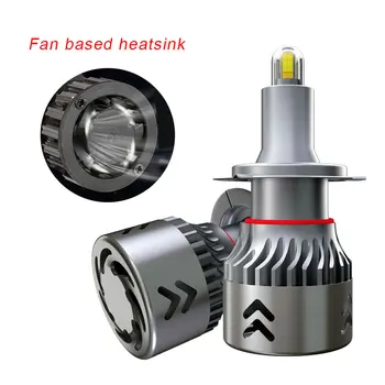 

8-side CSP H7 200W 30000LM LED Headlight Light High+ Low Beam 6000k For BMW H7 6000K Headlights H7 6000K LED Headlights