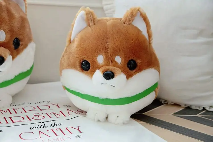 Горячая Chubby shaba Inu Boston Jack Russell Плюшевые игрушки-обработка настраиваемые рекрут агенты