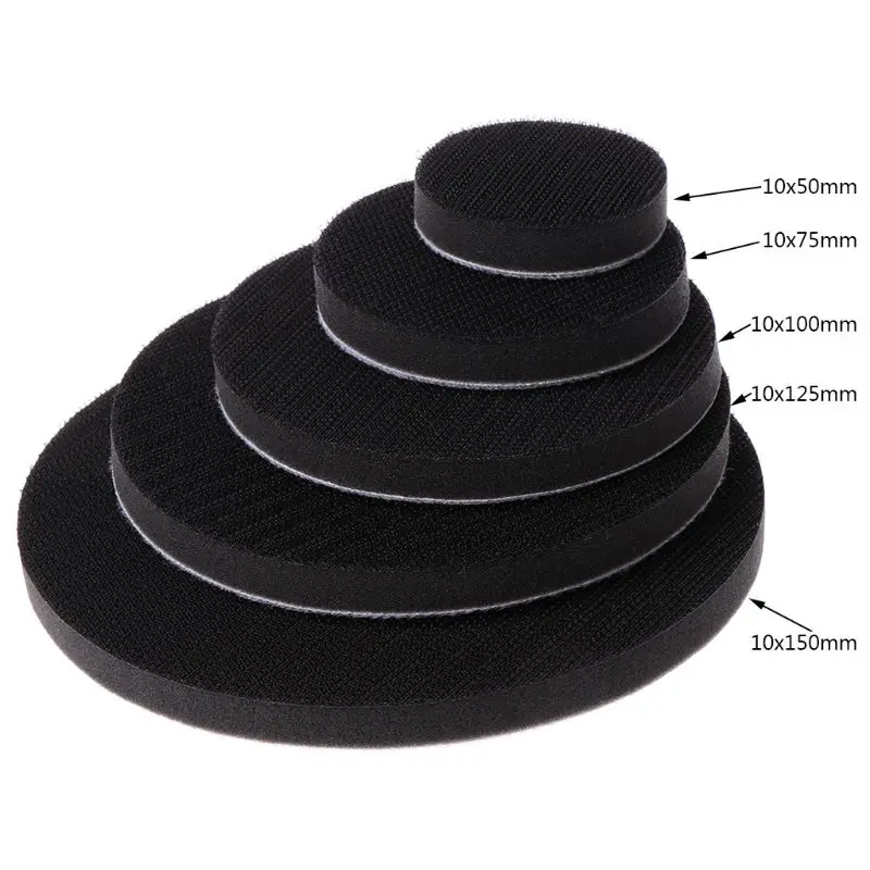 

Soft Sponge Interface Pad for Sanding Pads Hook and Loop Sanding Discs for Uneven Surface Polishing Power Tools Accessories