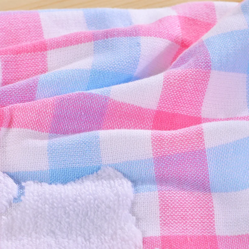 Детское полотенце с рисунком Дисней, хлопковое Марлевое квадратное полотенце, мягкое Впитывающее детское полотенце для мытья