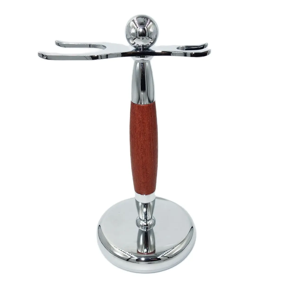 Irazor Beard Men's Shaving Razor And Brush Stand Shaver Rosewood