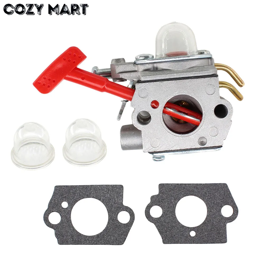 Carburetor With Gasket Primer bulb For Homelite PLT3400 PBC3600 ST Trimmer blowers Zama C1U-H39A