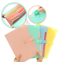 Многослойный А4 для хранения продуктов, информации, бумаги, пряжки, 10 цветов, для хранения файлов, 5 в держатель для папок, Органайзер