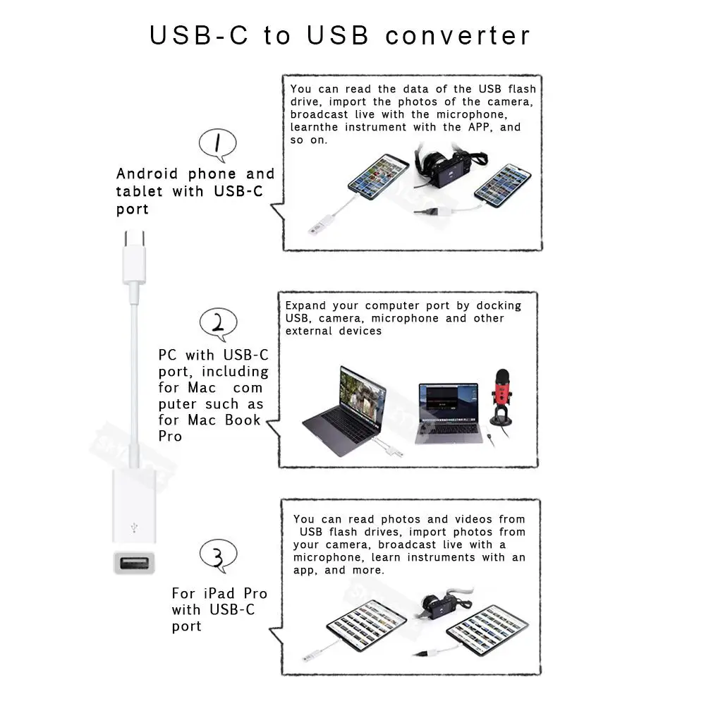 2 типа Micro USB OTG кабель type C к USB адаптер OTG для зарядки type-C Micro зарядное устройство кабель для передачи данных конвертер для Xiaomi samsung huawei