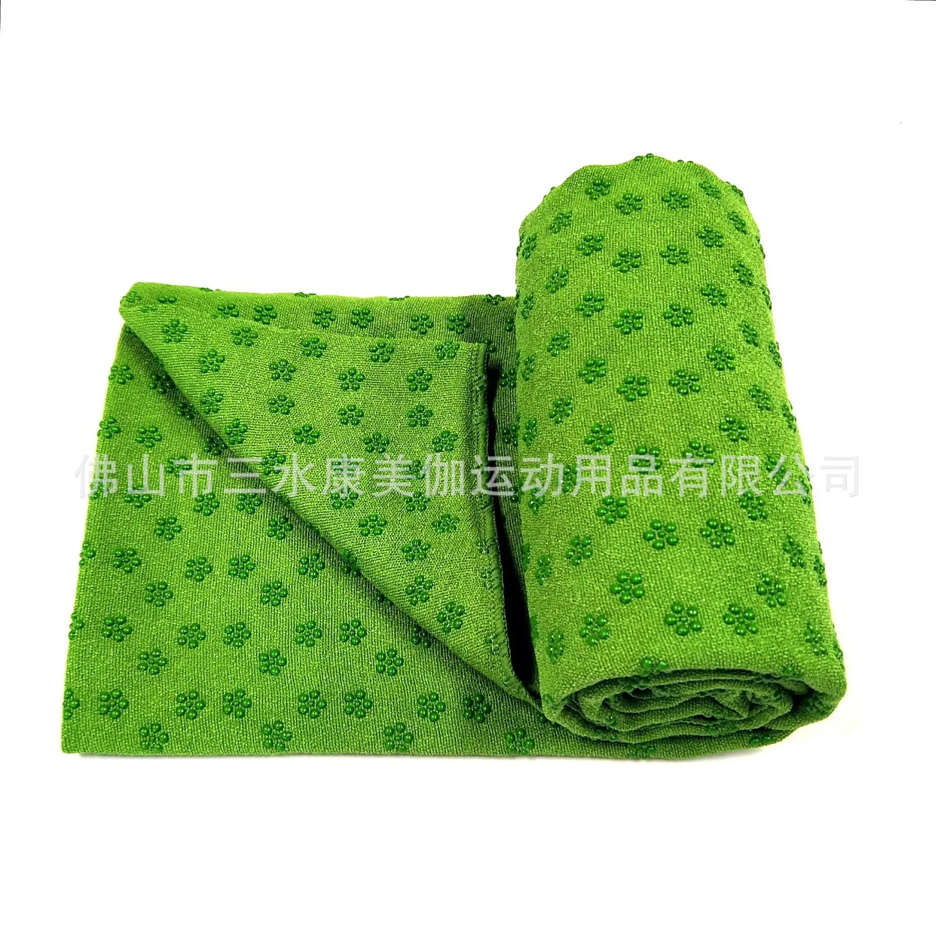 

Customizable Tasteless Environmentally Friendly Anti-slip Silica Gel Yoga Mat Towel Superfine Fibre Yoga Blanket