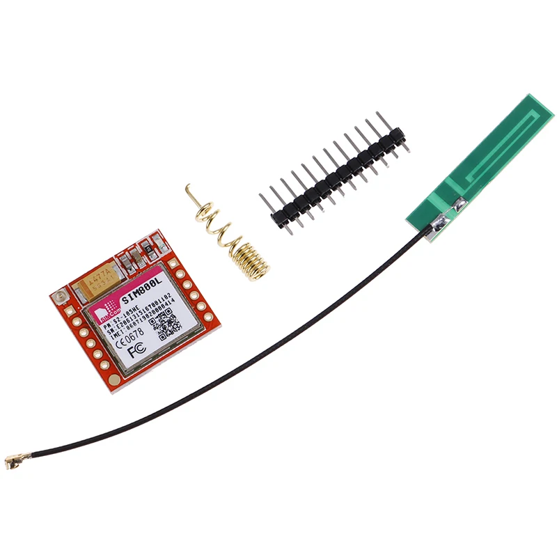 Мини маленький модуль SIM800L GPRS GSM карта MicroSIM Core Беспроводная плата Quad-band ttl последовательный порт с антенной дропшиппинг