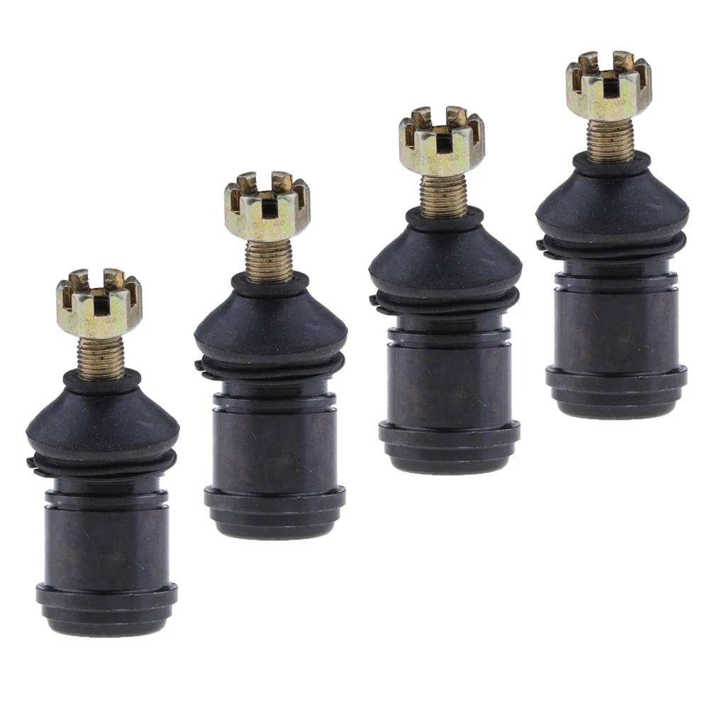 MagiDeal 4PCS 12mm Round Ball Joint / Tie Rod End for 50cc-250cc ATV