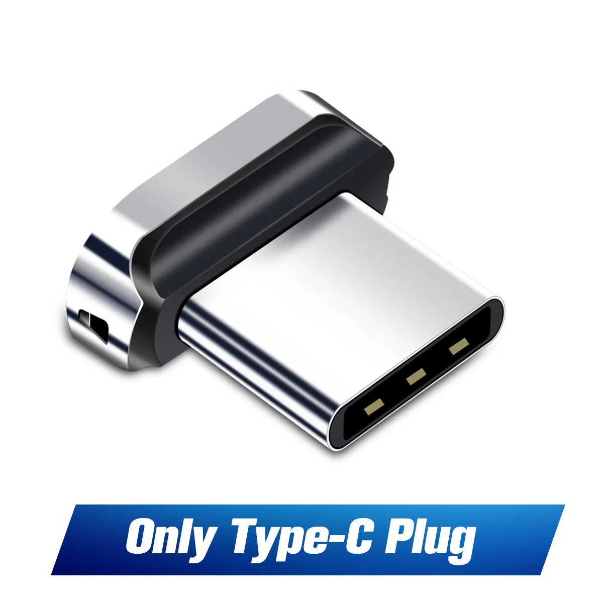 ANMONE Тип C Магнитный кабель Магнит Micro USB телефонный кабель из цинкового сплава, цинковый сплав 5A быстрой зарядки для мобильного телефона шнур - Цвет: Type C Plug No Cable