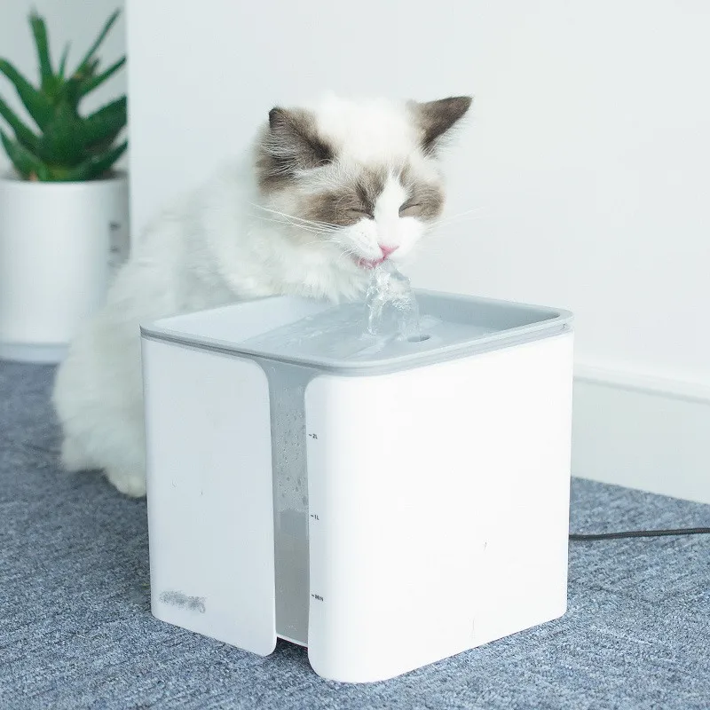AutomaticPet Cat Water Dispenser Feeding Water Flowing Fountain Cat Drinking Bowl Electric Water Dispenser For Cat Dog