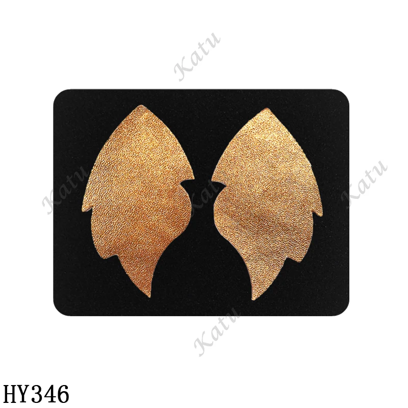 Серьги в форме листа высечки и деревянные штампы подходящие для обычных машин на