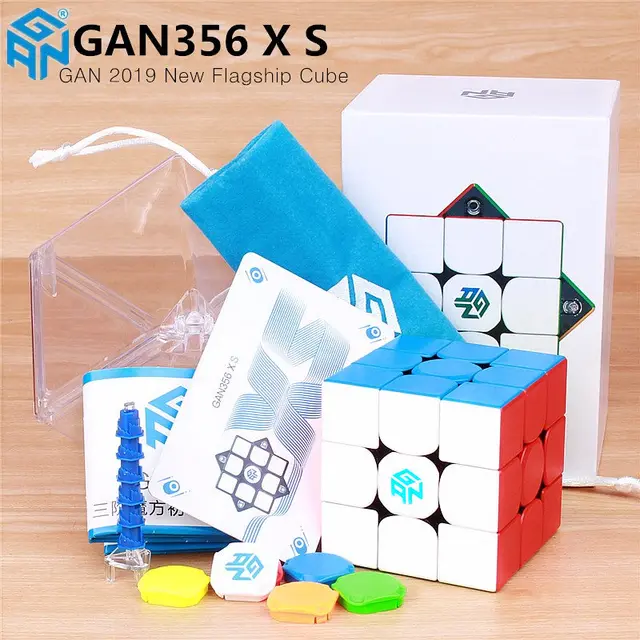 GAN356 X S magnetic magic speed gan cube GAN356X professional gan 356 X magnets puzzle gan 356 XS Gans cubes 1