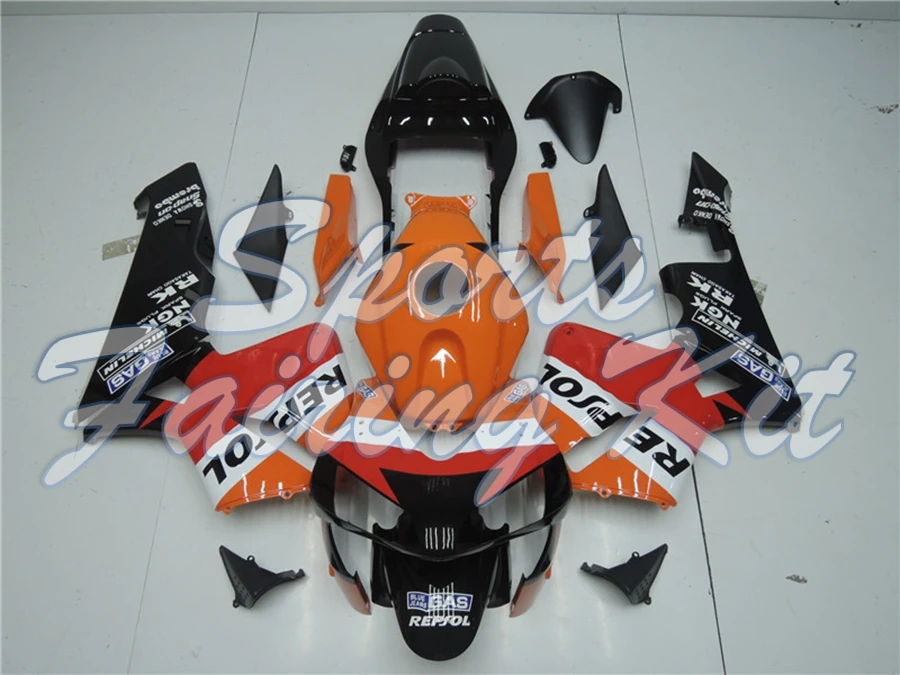Пластиковые обтекатели для CBR600 RR 2003 2004 Abs Обтекатели наборы тела CBR 600 03|Полные