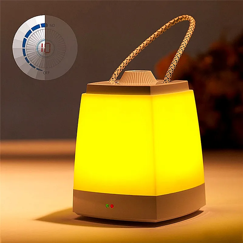 NEWKBO цветная коробка мягкий светодиодный ночник USB зарядка для кормления ребенка