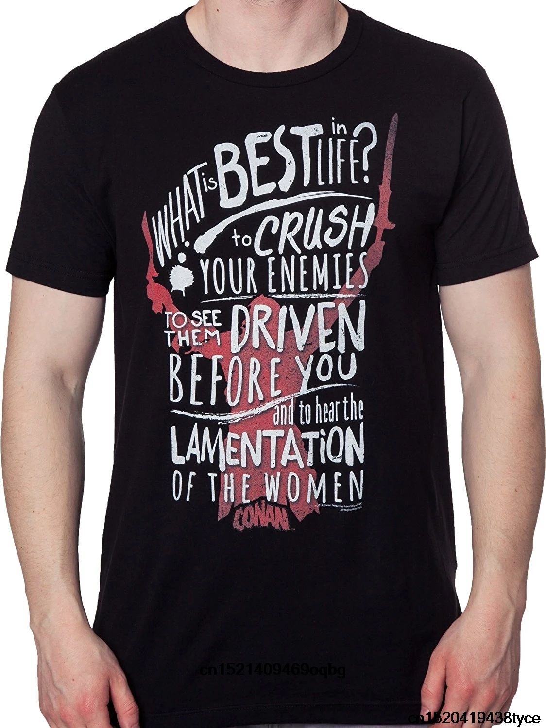 Футболка мужская американская классика что лучше в жизни Конан футболка с