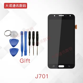 

Super AMOLED LCD For Samsung Galaxy J7 neo J701 J701F J701M AMOLED LCD Display Touch Digitizer Screen Brightness Adjustment