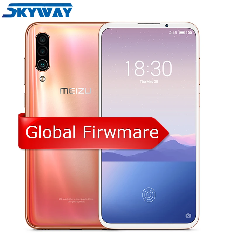 Оригинальная глобальная прошивка Meizu 16XS, 6 ГБ, 64 ГБ, 16X S, Смартфон Snapdragon 675, 6,2 дюймов, 48 МП, тройная камера AI, фронтальная камера 16 Мп, 4000 мАч